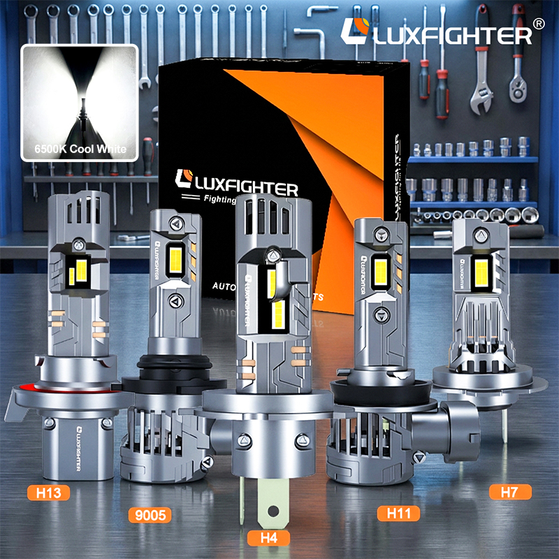 LED faroek energia aurrezteko edo energia-gose al dute? Luxfighter autoen argiek dena azaltzen dute